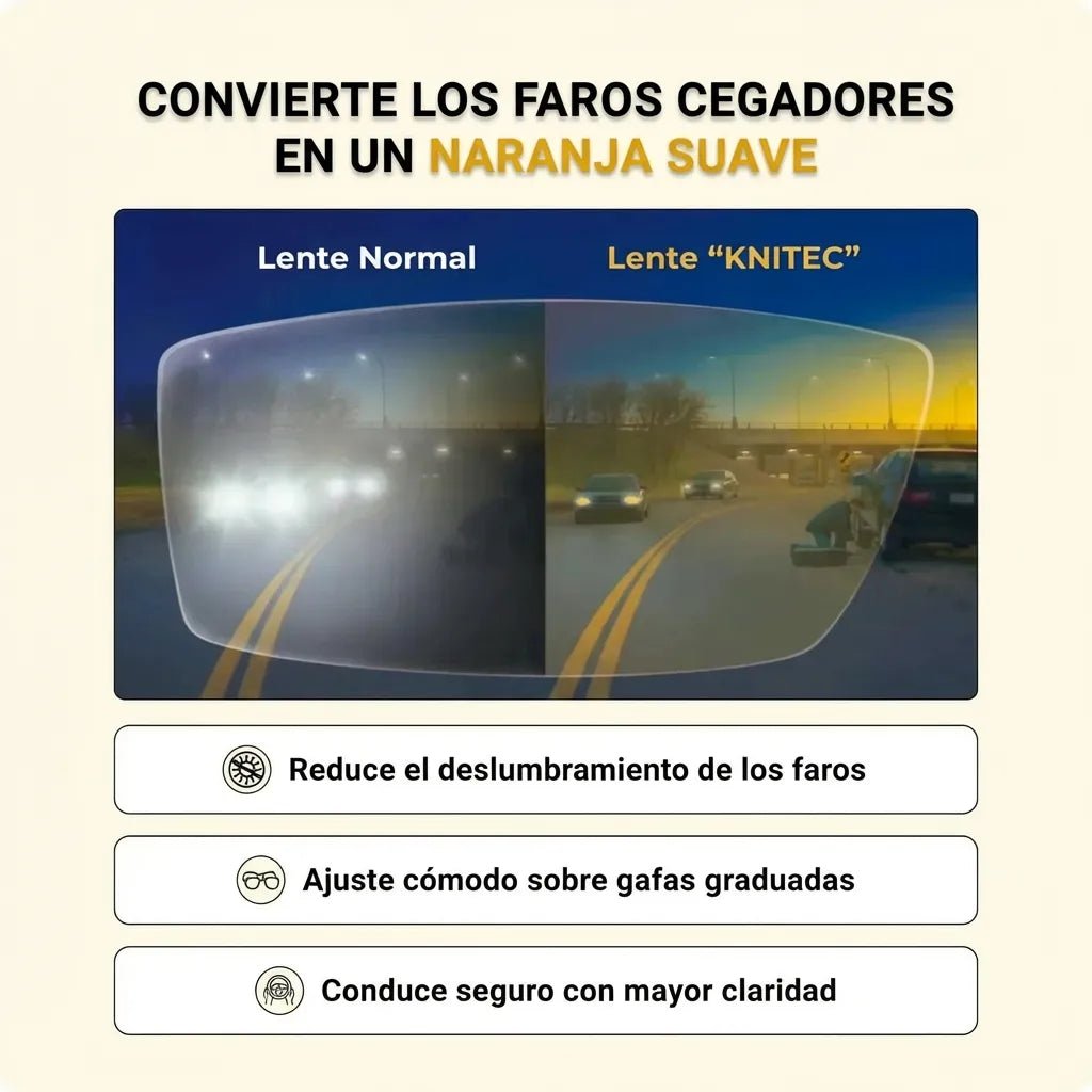 Gafas Knitec™ con tecnología antideslumbramiento GlareCut - Knitec SPAIN